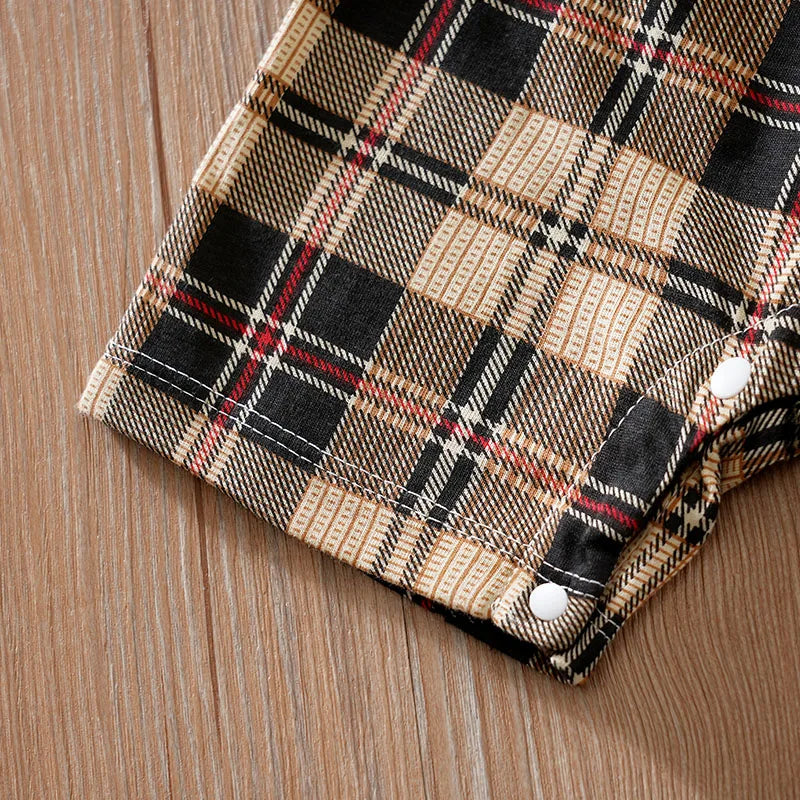 DapperCub™ Boys’ Formal Romper