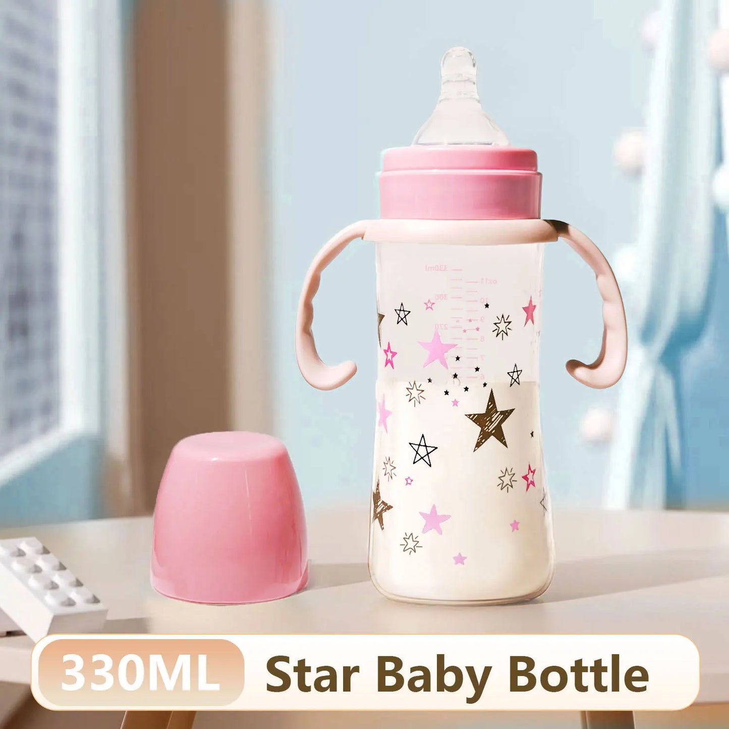 MilkyWayEase™ Ergonomic Baby Bottle 330ml