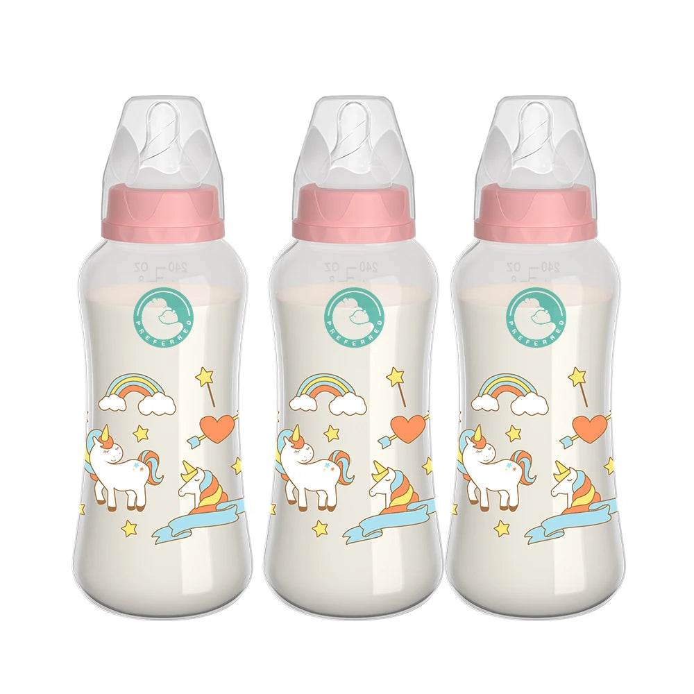 LittleDream™ Newborn Wide-Mouth Bottle Set (3PCS)