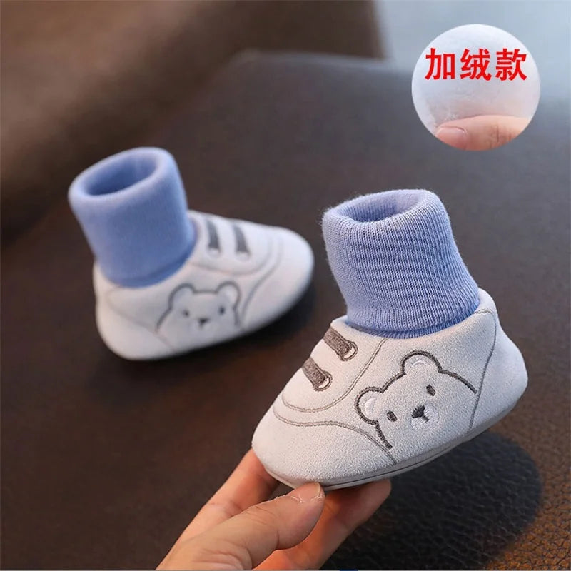 CuddleWalk™ Infant Cartoon Shoes