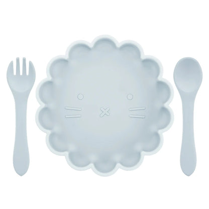 TinyBloom™ Baby Silicone Plate Set