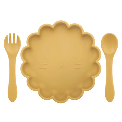 TinyBloom™ Baby Silicone Plate Set