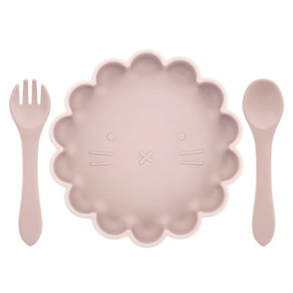 TinyBloom™ Baby Silicone Plate Set