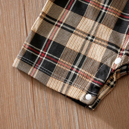 DapperCub™ Boys’ Formal Romper