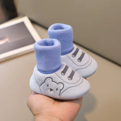 CuddleWalk™ Infant Cartoon Shoes