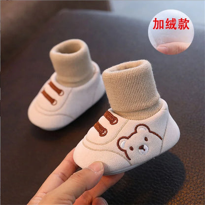 CuddleWalk™ Infant Cartoon Shoes