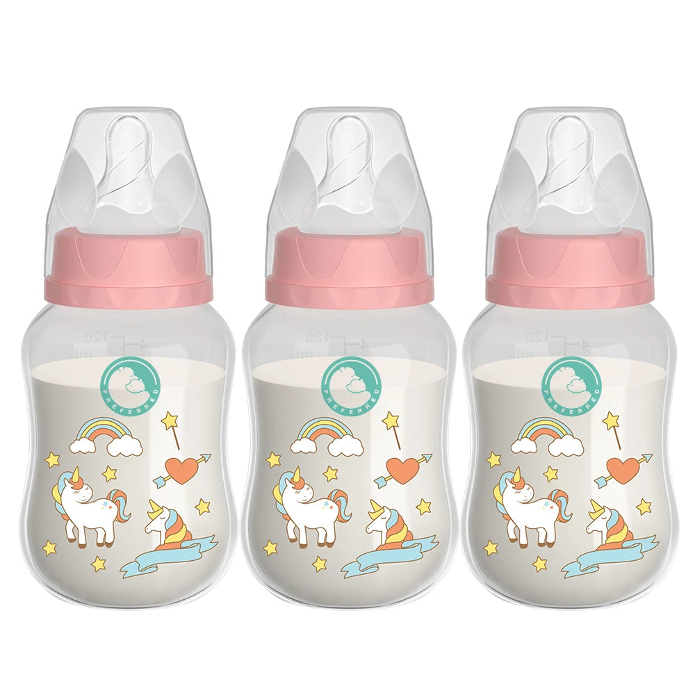 LittleDream™ Newborn Wide-Mouth Bottle Set (3PCS)