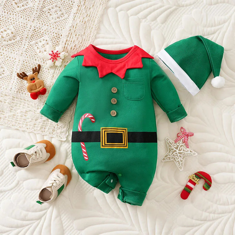 LittleElf™ Christmas Baby Outfit Set