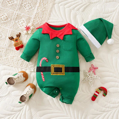 LittleElf™ Christmas Baby Outfit Set