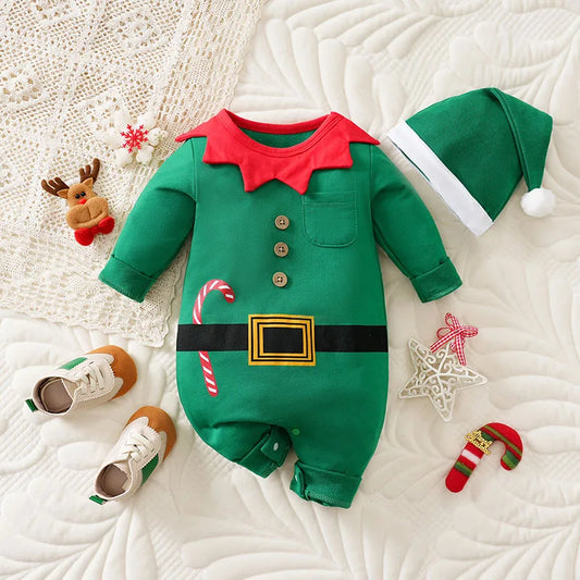 LittleElf™ Christmas Baby Outfit Set