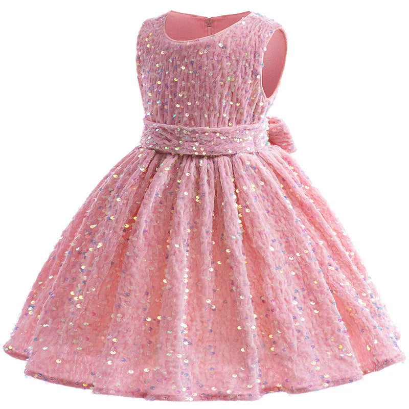 TwinkleGrace™ Sequin Princess Dress