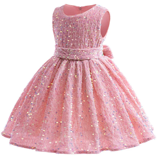 TwinkleGrace™ Sequin Princess Dress