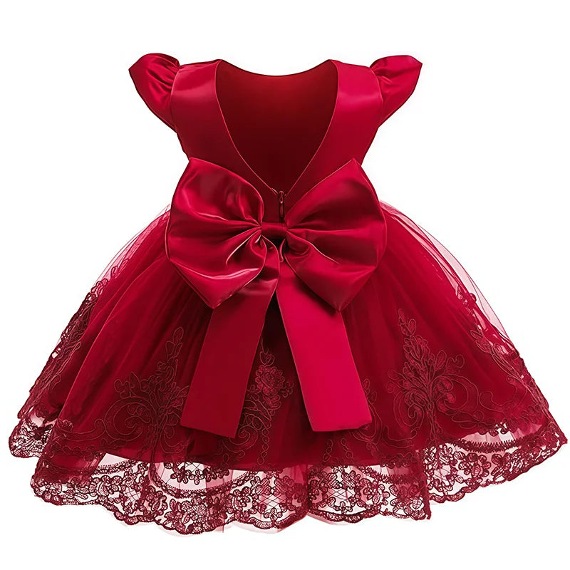 RubyTwirl™ Christmas Party Dress for Girls