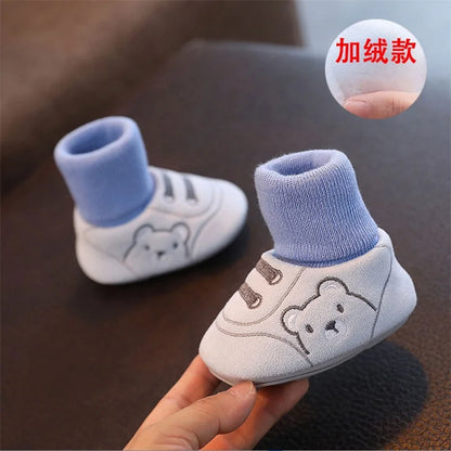 CuddleWalk™ Infant Cartoon Shoes