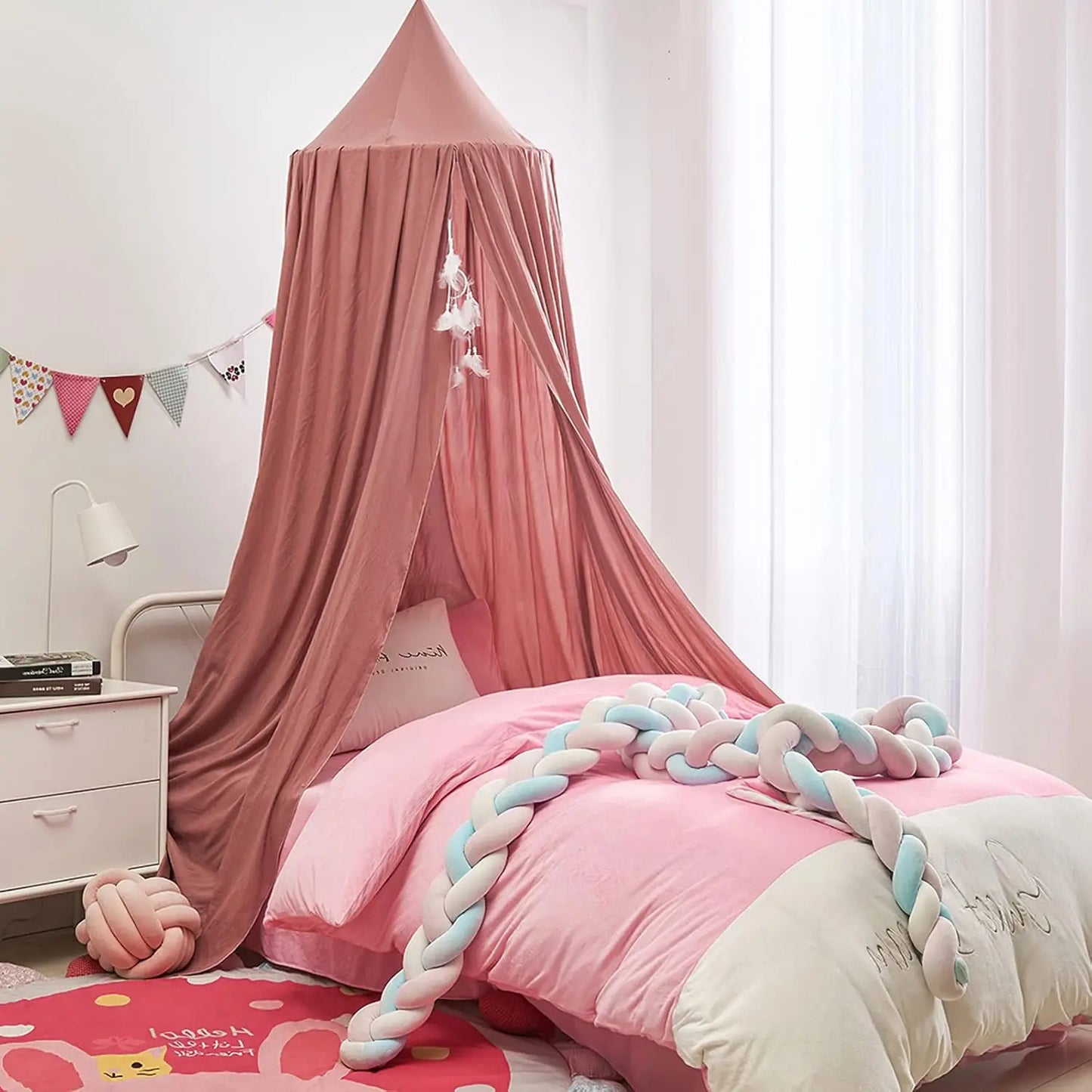 DreamHaven™ Hanging Bed Tent for Kids