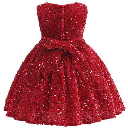 TwinkleGrace™ Sequin Princess Dress