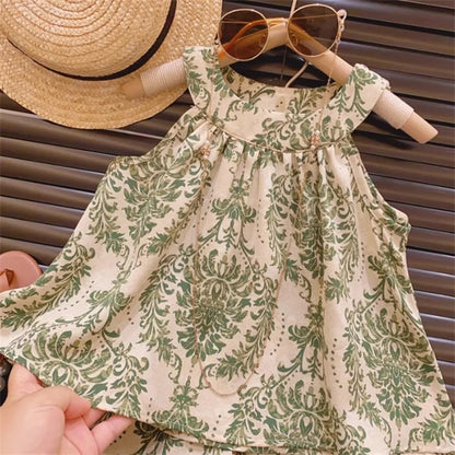 . SunnyBloom™ Girls Summer Two-Piece Set