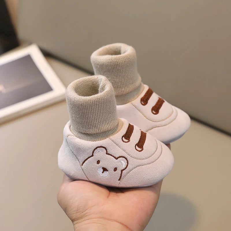 CuddleWalk™ Infant Cartoon Shoes