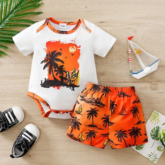 CocoBreeze™ Holiday Baby Clothes Set