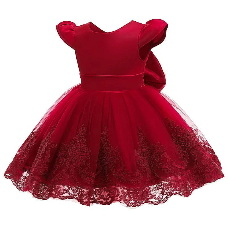 RubyTwirl™ Christmas Party Dress for Girls