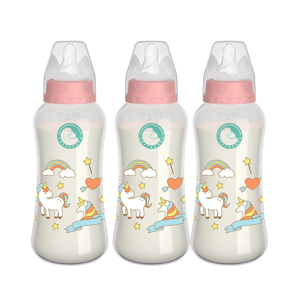 LittleDream™ Newborn Wide-Mouth Bottle Set (3PCS)