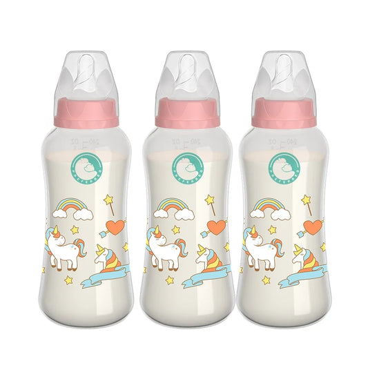 LittleDream™ Newborn Wide-Mouth Bottle Set (3PCS)