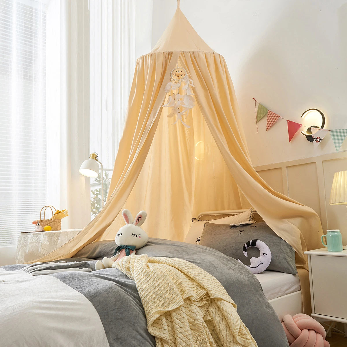 DreamHaven™ Hanging Bed Tent for Kids