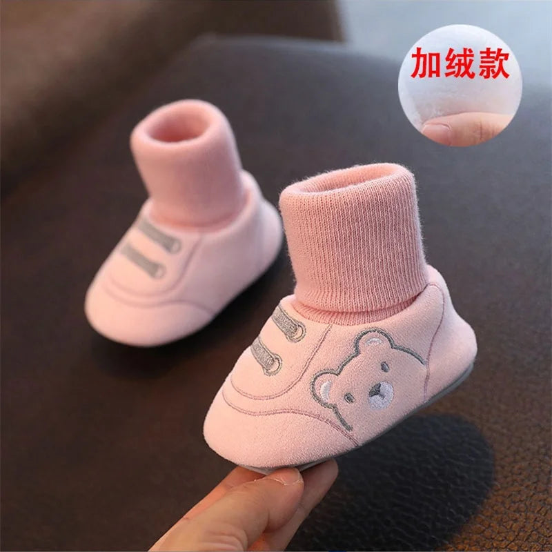 CuddleWalk™ Infant Cartoon Shoes